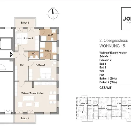 Appartamento Logierhaus Jonna Whg 15